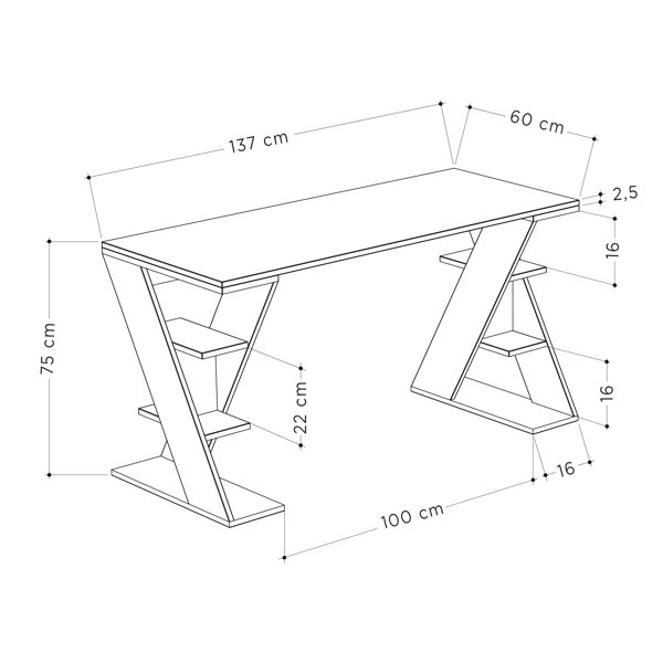 Roma desk deals wayfair